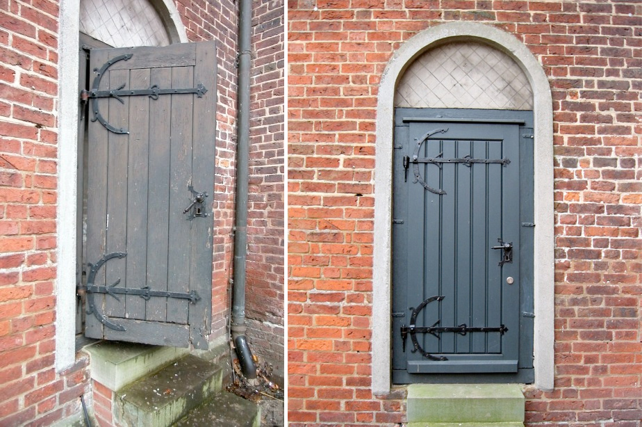 Tür in der Bassumer Kirche erneuert
