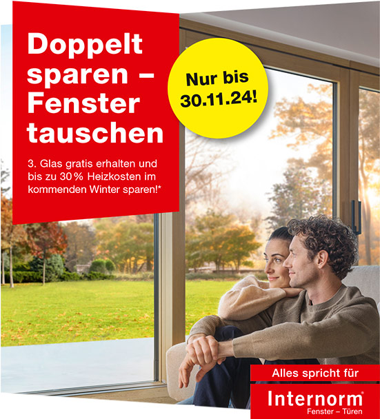 Internorm Herbstkampagne